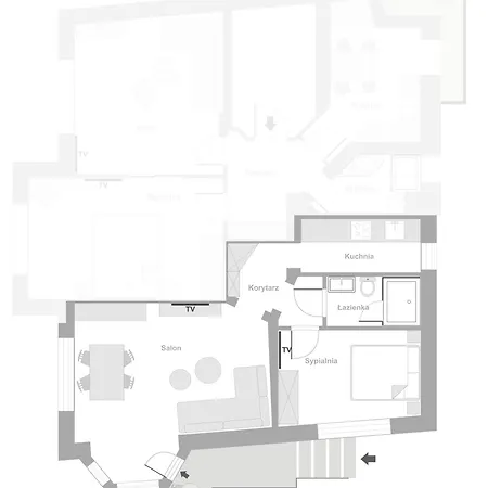 Lägenhet Sanhaus - Monaco - Z Parkingiem Dwa Kroki Od Plazy